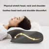 Butterfly Cervical Pillow Memory Foam Neck Support with Slow Rebound Zero Pressure Core for Hotel/Travel & Side Sleepers