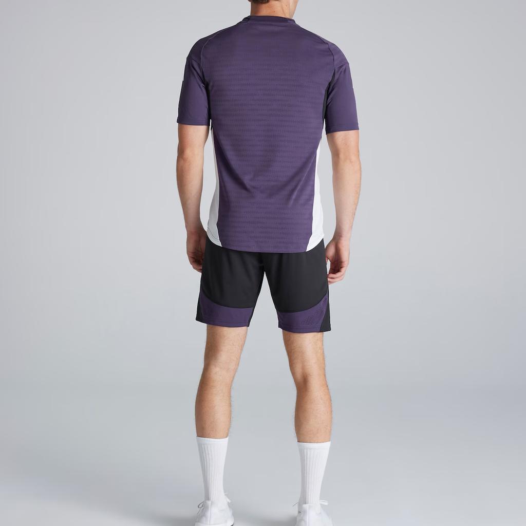 adidas Manchester United Tiro 25/26 Training Sweat-Wicking Quick-Dry Mid-Rise Slim Fit Football Pants Men Bottoms JP3132
