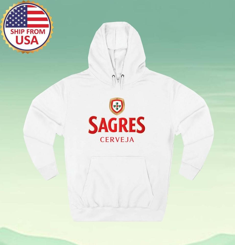 

Sagres Cerveja Men#039;s White Size S to 3XL Unisex T-Shirt XXL