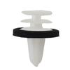 White Door Panel Clips with Sealer Perfect for Ford W713297 S300 Set of 20