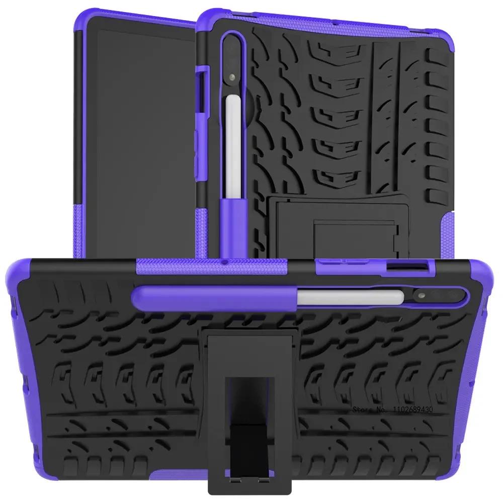 Armor Kickstand Case voor Samsung Galaxy Tab A11 A9 Plus 11 inch A8 10.5 X200 X205 A7 Lite T220 S6 Lite 10.4 Tablet Cover Funda A7 Lite8.7 T220 T225