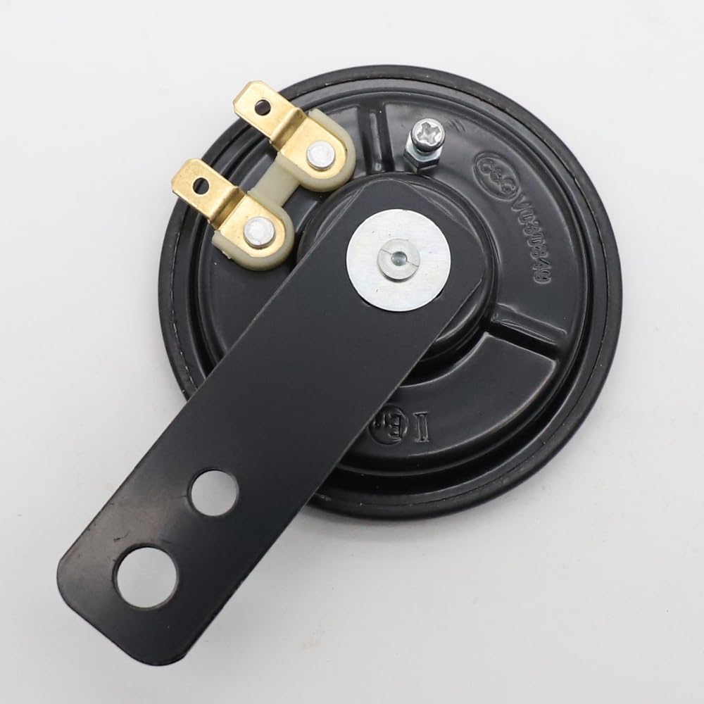 LVEE DL80 Series 70mm Universal Motorcycle Electric Horn Waterproof IPX7 Round Loud Speaker