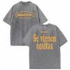 Rawayana Donde Es El After Album Vintage Washed Tshirt Mens Clothing Fashion Gothic Tshirts High Quality Casual Loose T Shirt