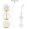 New Snowflake Christmas Tree Ornament Creative Acrylic Christmas Gifts Pendant New Year Pendant Christmas Decorations