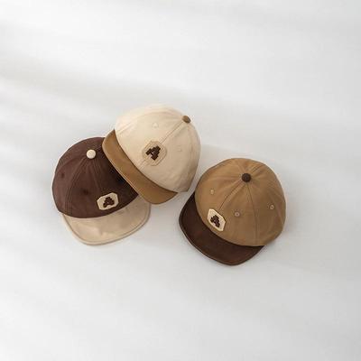 Čiapka s šiltom pre bábätká Jarná Letná Mäkký Šilt Detská Slnečná Čiapka Vyšívaná Patchwork Deti Chlapec Dievča Šiltovky
