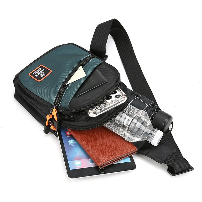 Chest Bag Crossbody Small Sling Backpack Sling Bag for Men, Chest Bag Daypack Crossbody for Travel Sport Crossbody Backpack