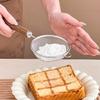 304 Stainless Steel Food Filter Wooden Grain Plastic Handle Fine Mesh Strainer Spoon Flour Sieve Colander Kitchen Utensils