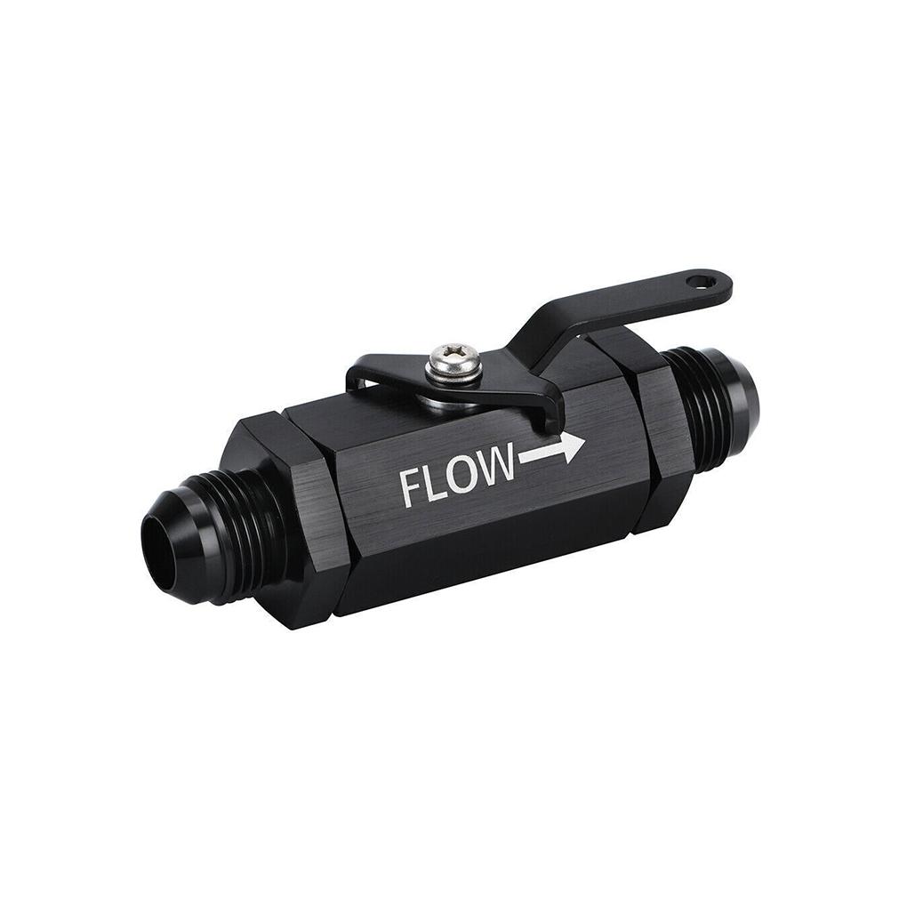 Aluminum Alloy Inline Fuel Filter Shut-Off Valve Waterproof Cut-Off Valves