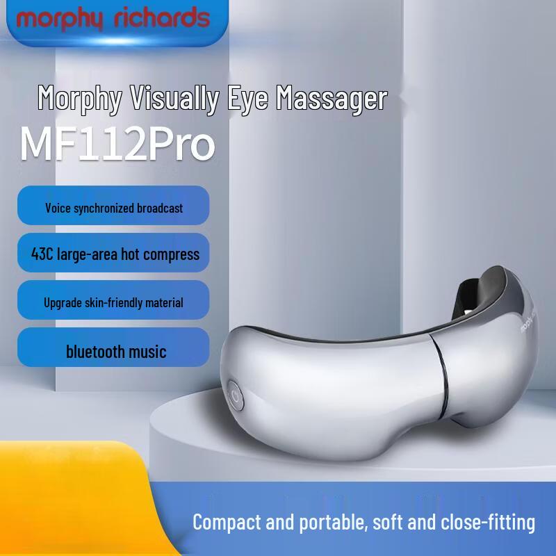 

Визуальный массажер для глаз MORPHY RICHARDS MF112Pro Штепсель CN (адаптер в комплекте)