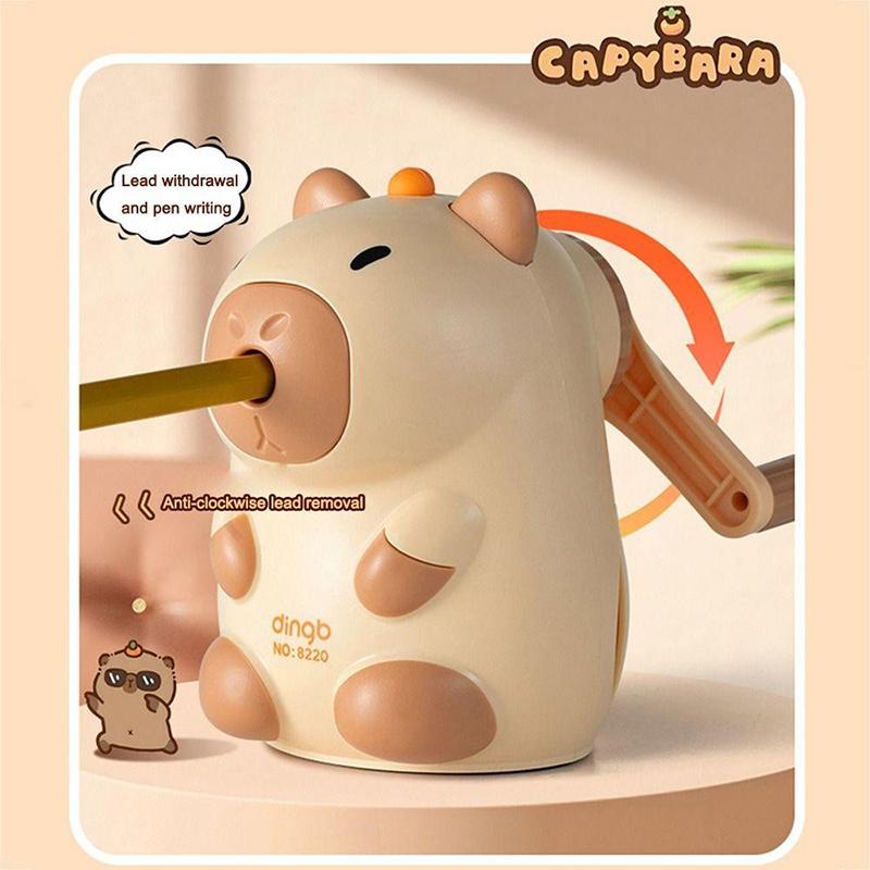 Capybara Pencil Sharpener Pencil Cutter Office School Table Sharperners Stationery Supplies