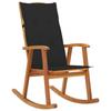 Day and Night - Day and Night Rocking Chair with Solid Acacia Wood Cushions