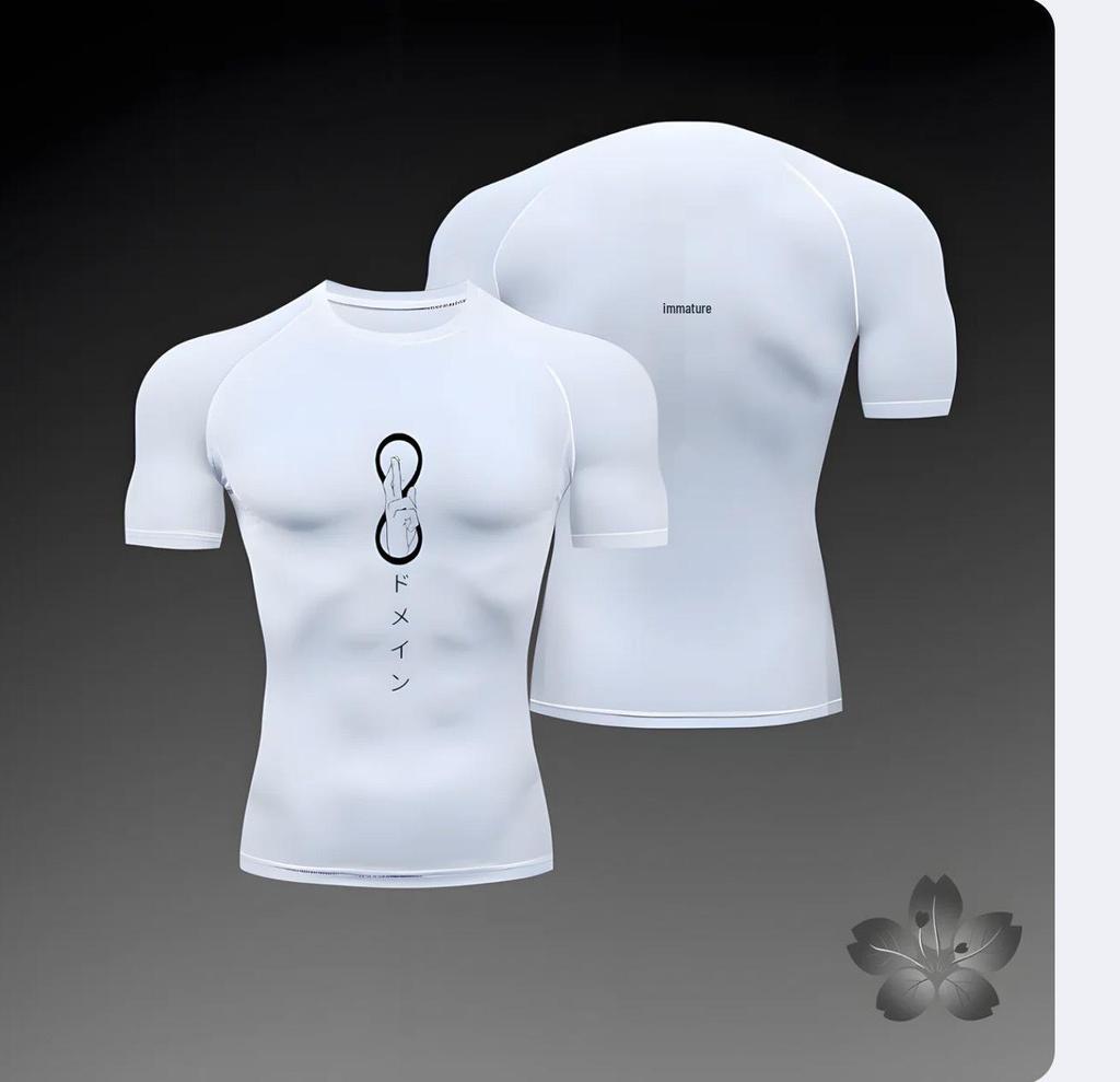 2024PRO Men's Fitness Quick-Dry Bodybuilding T-Shirt - Breathable, Tight Abdomen Shaping, Short Sleeve.