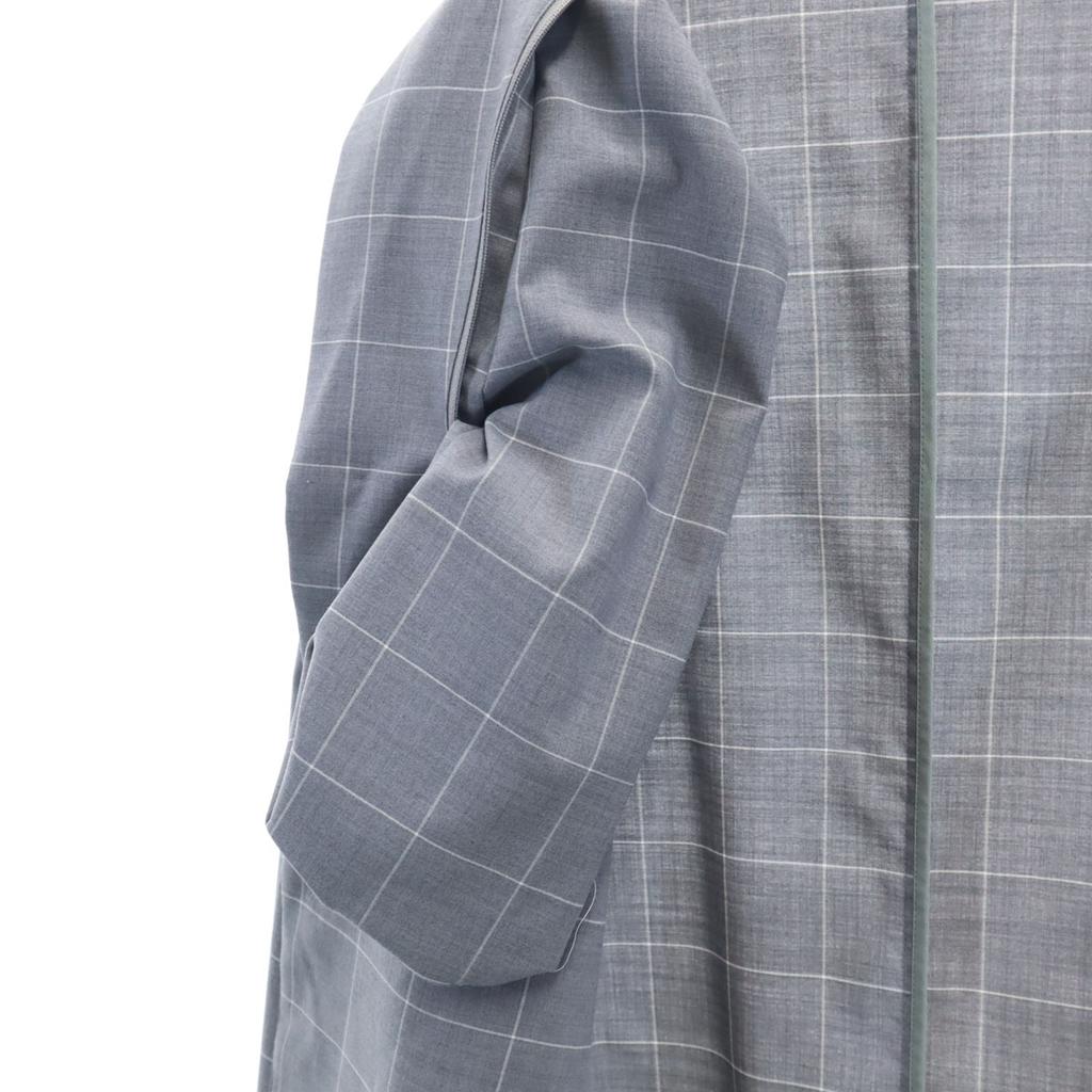 Ungetragener uniform experiment 20SS Windowpane-Check 3B taillierter Blazer Herren Gebraucht