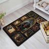 Dachshund Legacy Pattern Rug Floor Mat for Living Room or Bedroom Soft and Comfortable Carpet a Gift for Birthday and Holiday.
