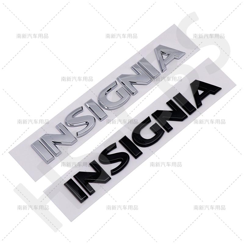 INSIGNIA Emblemat z Logo Litery Odznaka Naklejka na Tylną Klapę Bagażnika Błotnik Samochodu Naklejki na Klapę Bagażnika dla Insignia GTC OPC, Naklejka na Zewnętrzne Nadwozie