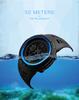Brand Men Sports Watches Fashion Chronograph Countdown Relogio Masculino Waterproof LED Digital Watch Man Wrist Watch