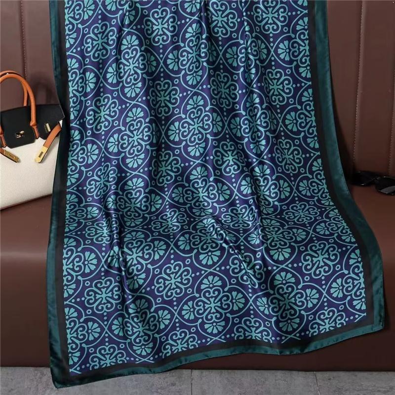 90x180cm Satin Silk-Like Scarf Oversized Women’s Summer Shawl Elegant Sun Protection Wrap & Luxury Gift
