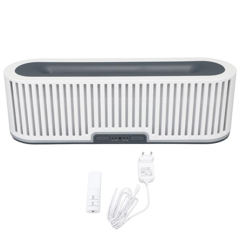 Essential Oil Diffuser 200ml Aroma Humidifier Colorful Flame Light Hollow Strip Quiet Operation