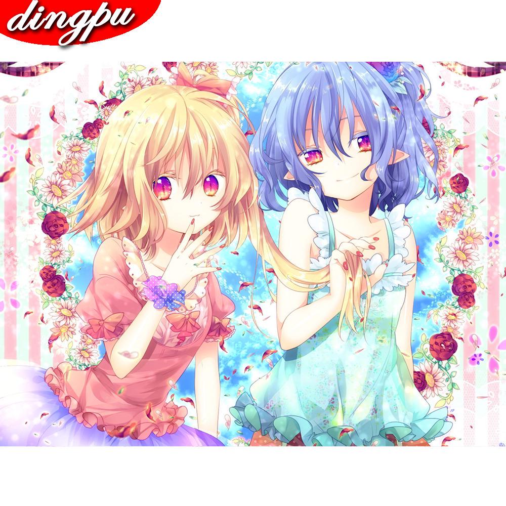 Full Round Mosaic Diamond Embroidery Sailor Moon 5D DIY Diamond Painting Cross Stitch Home Decoration Painting Kits