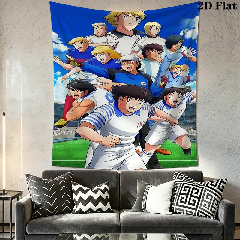 Captain Tsubasa New Adventure Bedding 1 Duvet Cover 2 Pillowcase Without Core Duvet Cover And Pillowcase Soft And Comfortable Bedding Set