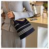 IELGY Casual Plaid Bucket Bag All-Match One-Shoulder Large-Capacity