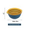 Six-Piece Double Layer Vegetable Washing Basin & Colander Set - Kitchen & Living Room Wash Basket