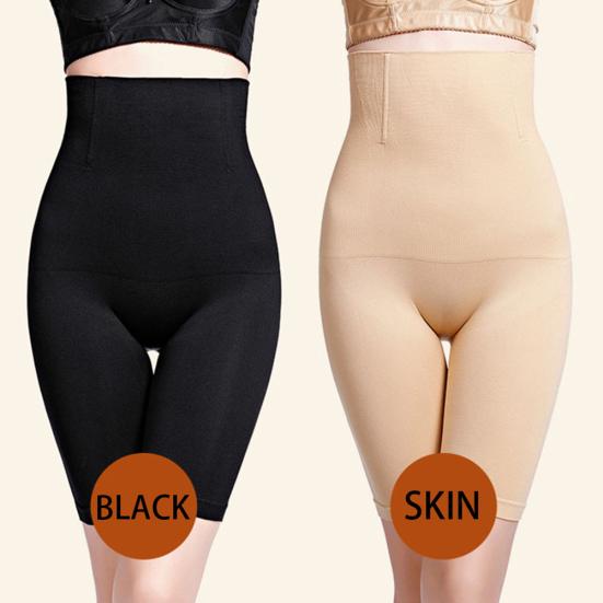 Women Waist Trainer Butt Lift Panties Solid Color Slimming Seamless Shapewear