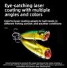 Daoyu 7cm 11.5g Floating Popper Lure Fishing Accessory Topwater Popper Lure for Freshwater Predator Fish Source Manufacturer