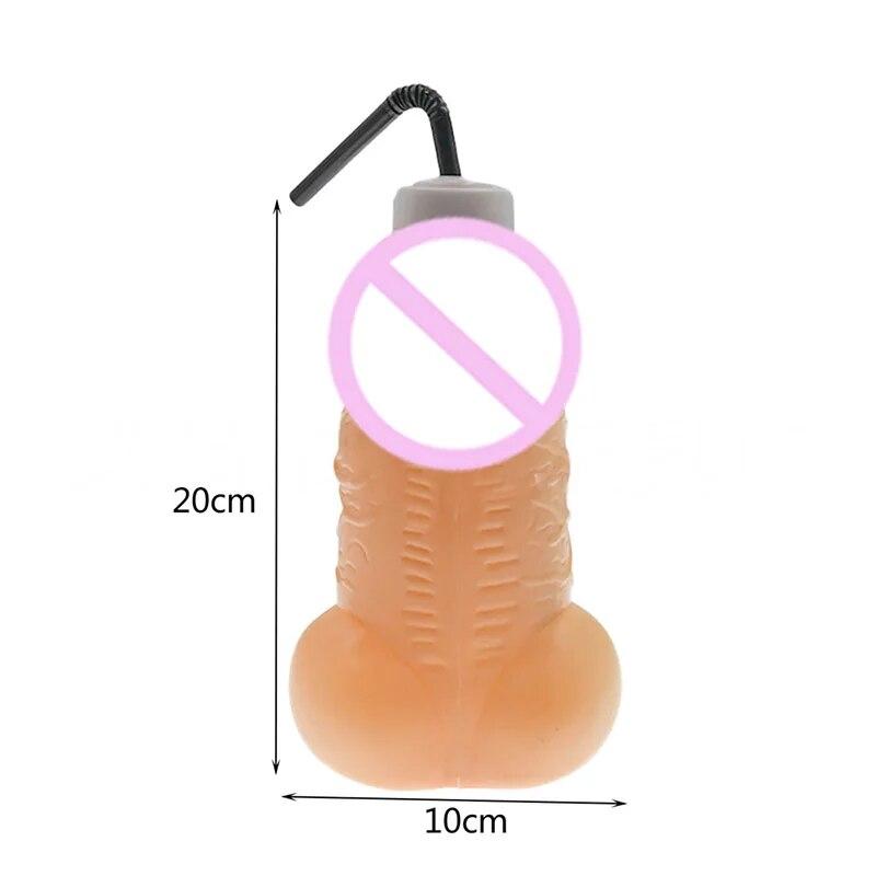 Bachelorette Party Kettle Penis Shape Drinking Cup Hen Night Party Plastic Cup With Straw For Bachelor Party Supplies Bar