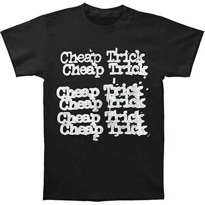 Cheap Trick 6X Logo T-Shirt