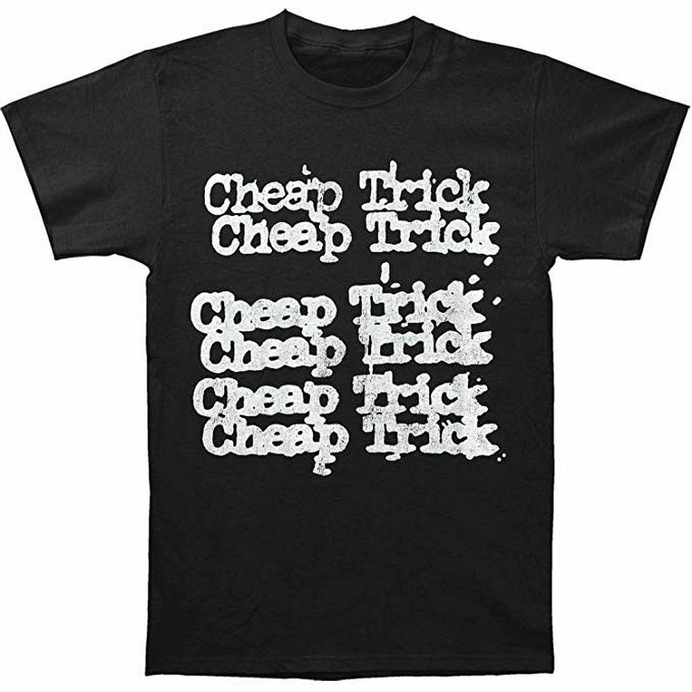 Cheap Trick 6X Logo T-Shirt M
