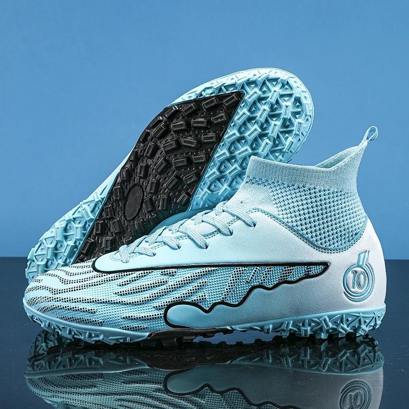 

Men Breathable Football Boots Ultralight Non-slip Professional Unisex Futsal Soccer Shoes Sports New Cleats Drop Shipping 33