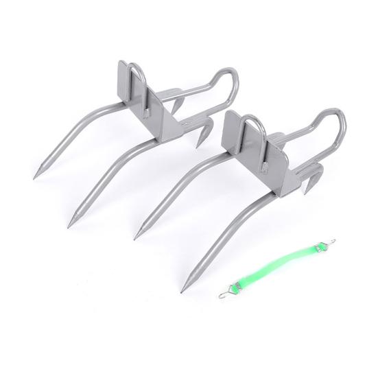 1 Sada Hroty pro lezení na stromy Lezecké protiskluzové boty s kočičími drápy s nastavitelnými popruhy Přenosný nástroj pro lezení na stromy pro sběr ovoce