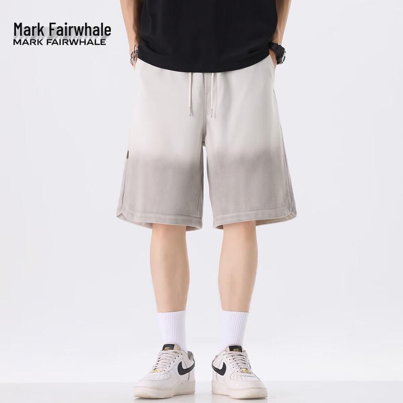 Mark Fairwhale Men's Gradient Loose Summer Shorts