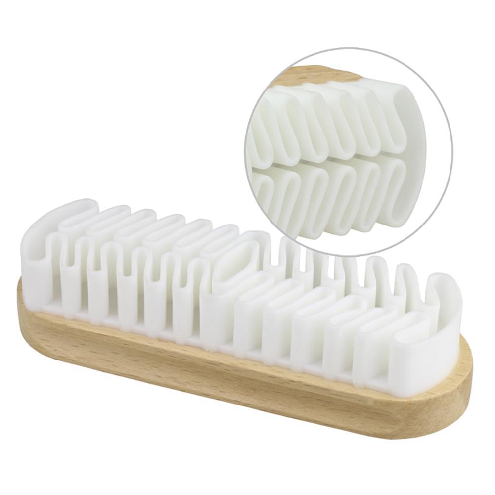 Car Interior Parts Cleaning Brush Alcantara Suede Deerskin Plush Fabrics Beauty Care Brush Detailling Car Upholstery Clean Tool