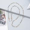Color Crystal Glasses Mask Chain, New European and American Fashion Glasses Rope Mask Rope Non-slip Neck Lanyard