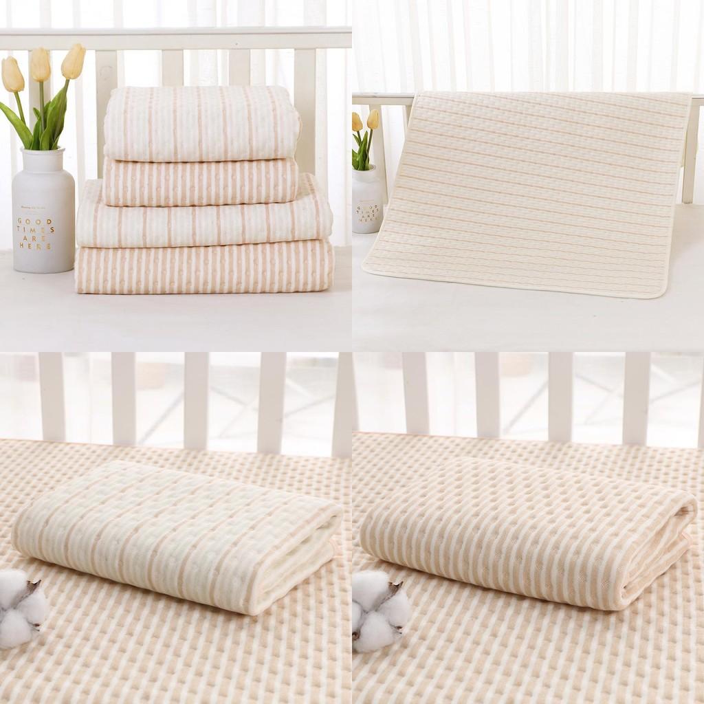 Cotton Washable Pure Diaper Changing Mat Breathable Surface Baby Care Toddler
