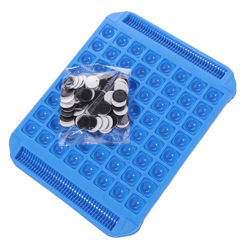 Tabletop Game Flip Black And White Chess Touch Flip Child Interaction Game Chess Set  Party Game