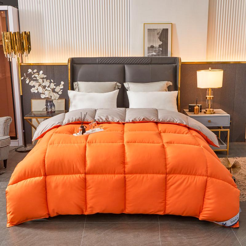 Luxury Pure Cotton Down Velvet Quilt – Thickened for Winter, Ideal for Five-Star Hotels, Perfect for Spring and Autumn