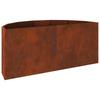 Planter Box Rustic 120 X 60 X 50 Cm Weathering Steel