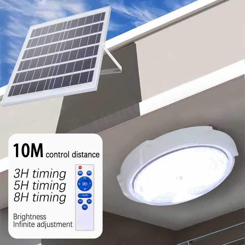 Outdoor Solar Light Original Led Light IP67 Waterproof with Solar Panels Corridor Courtyard Indoor Ceiling Solar Lights