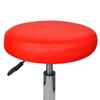 VidaXL Red Office Stool Seat Armchair Chair Swivel Work Bar 240472