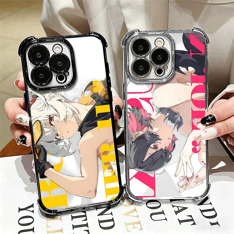 Zenless Zone Zero ZZZ Desgin Soft Phone Case For iPhone 15 16 17 Air 14 Pro Max 16E Plus 13 12 Mini Plating Anti-Fall Fundas