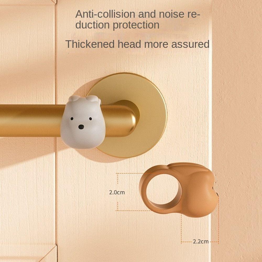 Anti-damage Door Handle Crash Pad Wall Protectors Door Stopper New Anti-collision Pad  Door