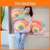 Adorable Snail Color Plushie Toy Cartoon Doll Girl Kid Companion Gift Birthday