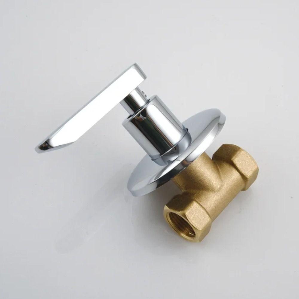 Brass Material Concealed Switch Valve Single Handle Water Supply Valve Shower Valve  Shower Room