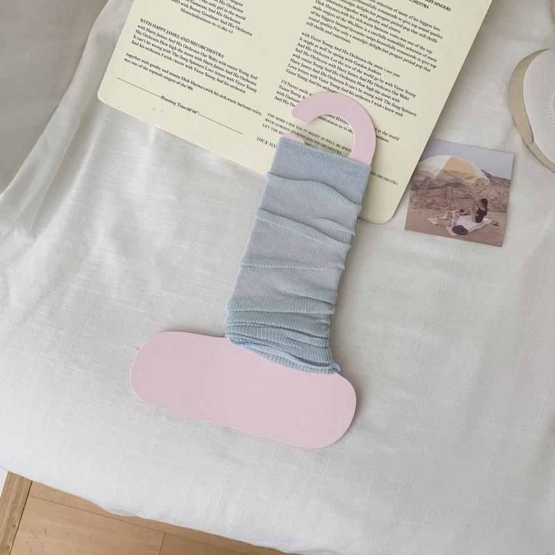 Leg Warmers Women Summer Mesh Thin Breathable Loose Long Socks Sweet Girls Leg Warmers Lolita Kawaii Cute Ruffle Socks Stockings