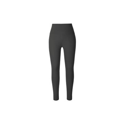 Nike Zenvy High-Waisted Cropped Compression Leggings Women Bottoms Medium-Grey DQ6016-254