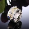 Exaggerated Women's Ring for Individualistic Style Simple Design Popular in Europe And America