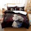 Comforter Gamw Ender Lilies Quietus Of The Knights Bedding Set Cartoon Anime Three-Piece Set Adult Kid Bedroom Three-Piece Suits 3D P
